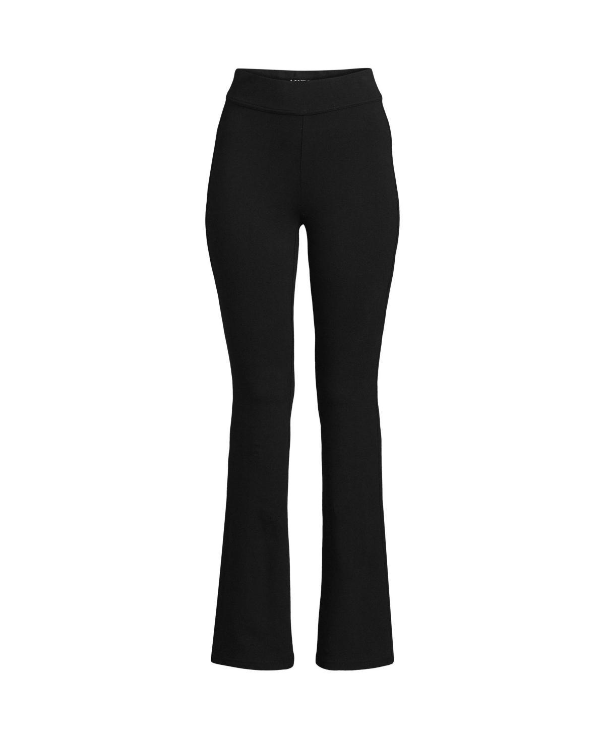 Womens Lands End Starfish High Rise Flare Yoga Pants Product Image