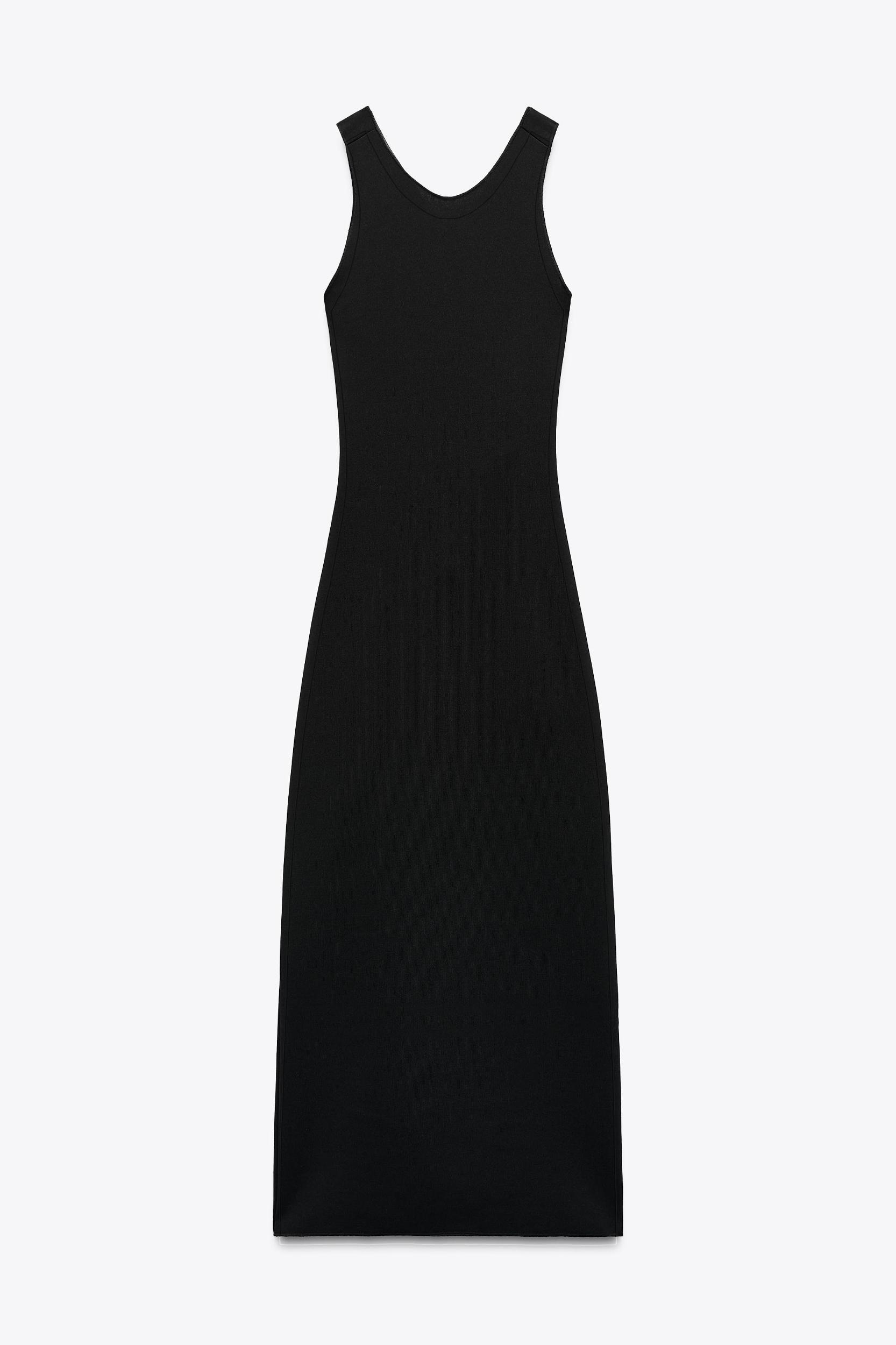 STRETCH CONTOURING BUCKLE DRESS Product Image