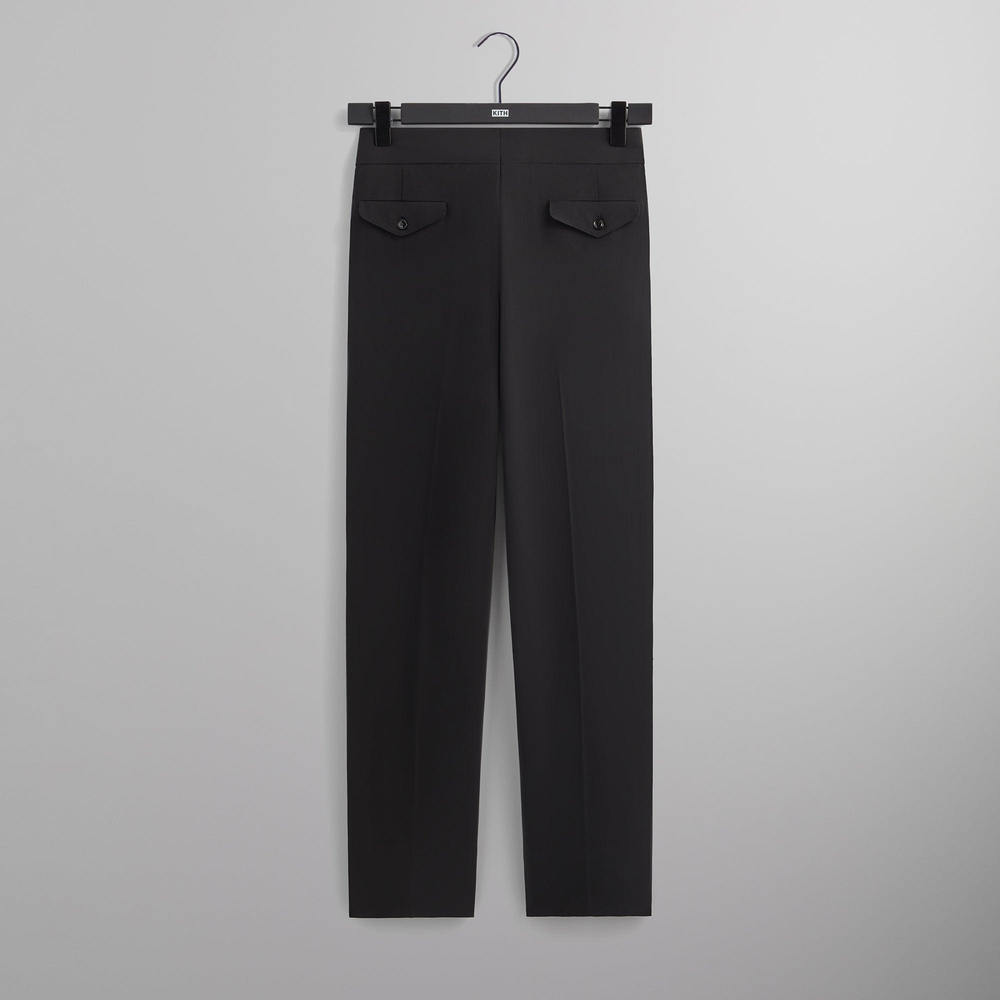 Kith Centre Straight Jean - Black Male Product Image