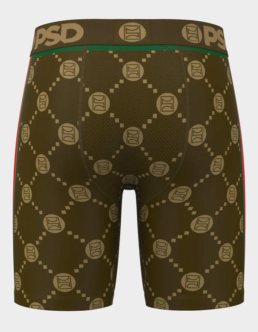 PSD Emblem Lux Brown Mens Boxer Briefs Product Image