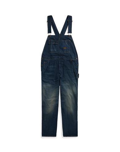 POLO RALPH LAUREN Man Overalls Blue Size L Cotton Product Image