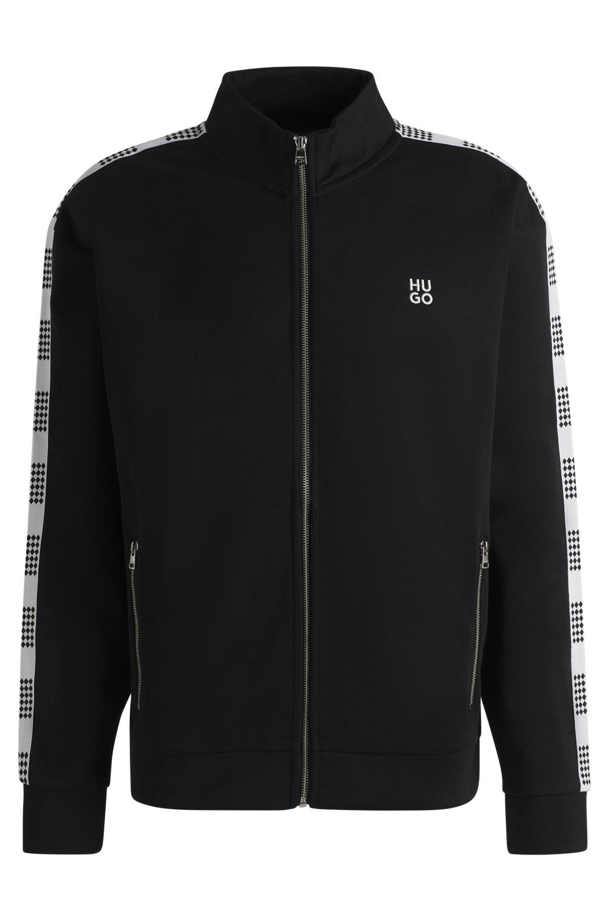 Sweatshirt with checked tape Product Image