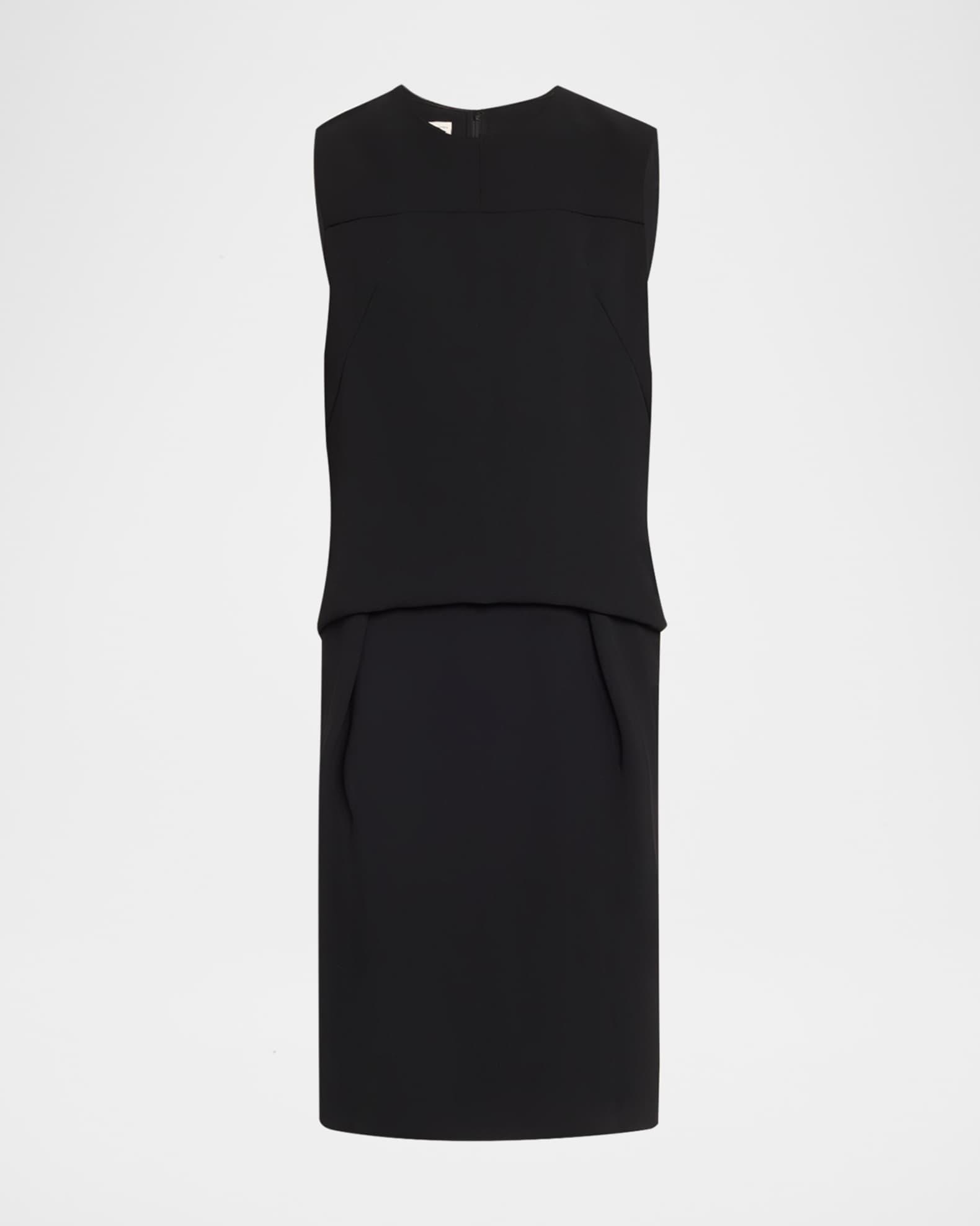 Dorenta Drop-Waist Sleeveless Midi Dress Product Image