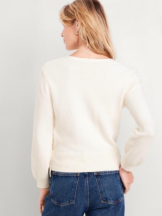 SoSoft Tie-Waist Sweater Product Image