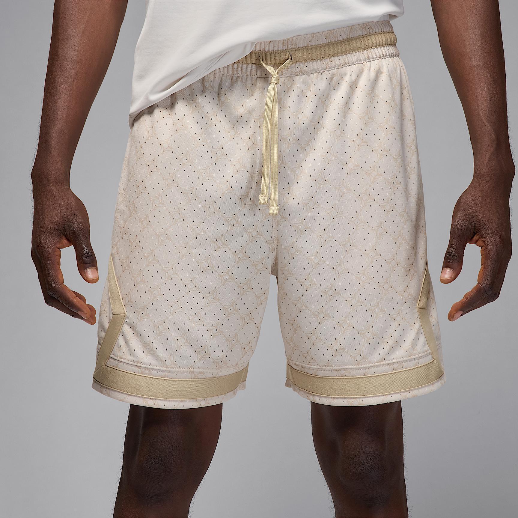 Mens Jordan Sport Dri-FIT Printed Diamond Shorts | HQ8663-104 Product Image