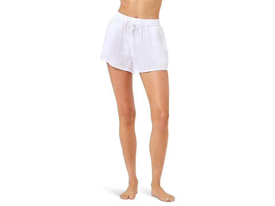 Womens Rio Drawstring Linen Shorts Product Image