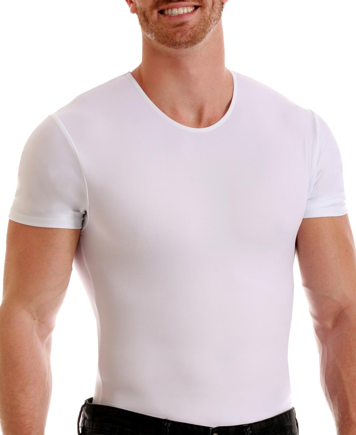 Mens Big & Tall Insta Slim Compression Short Sleeve Crew-Neck T-Shirt Product Image