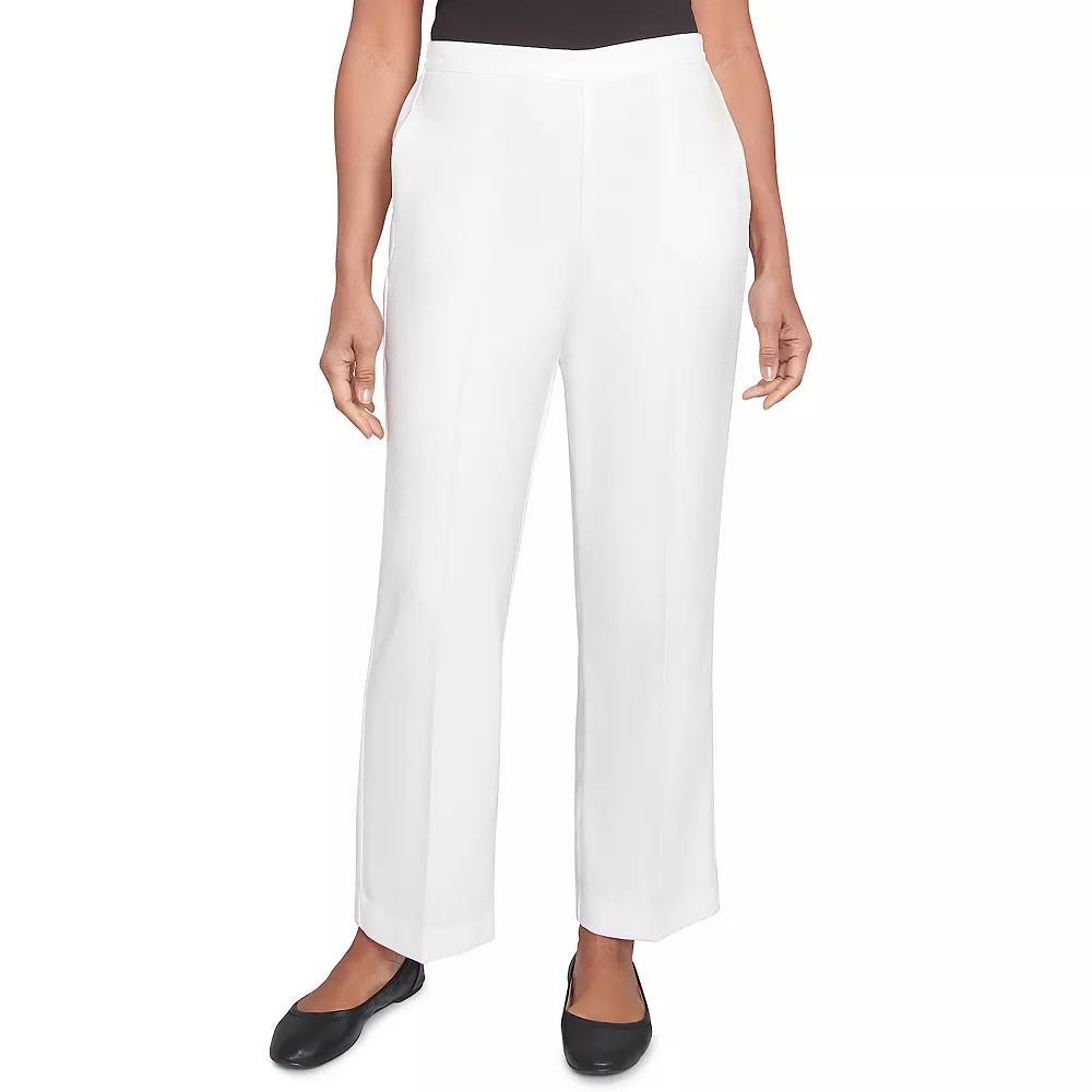 Women's Alfred Dunner Estate Pull-On Medium Length Pants,  Product Image