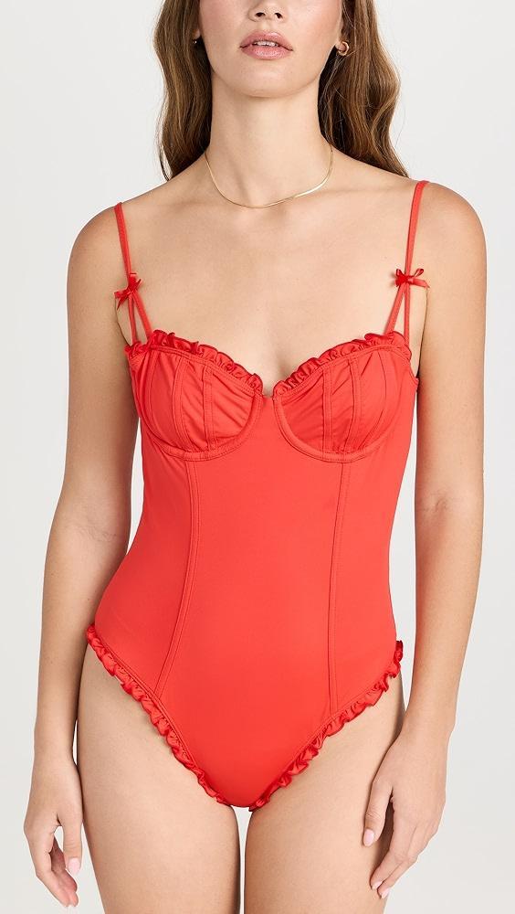 STAUD Gossamer One Piece | Shopbop Product Image