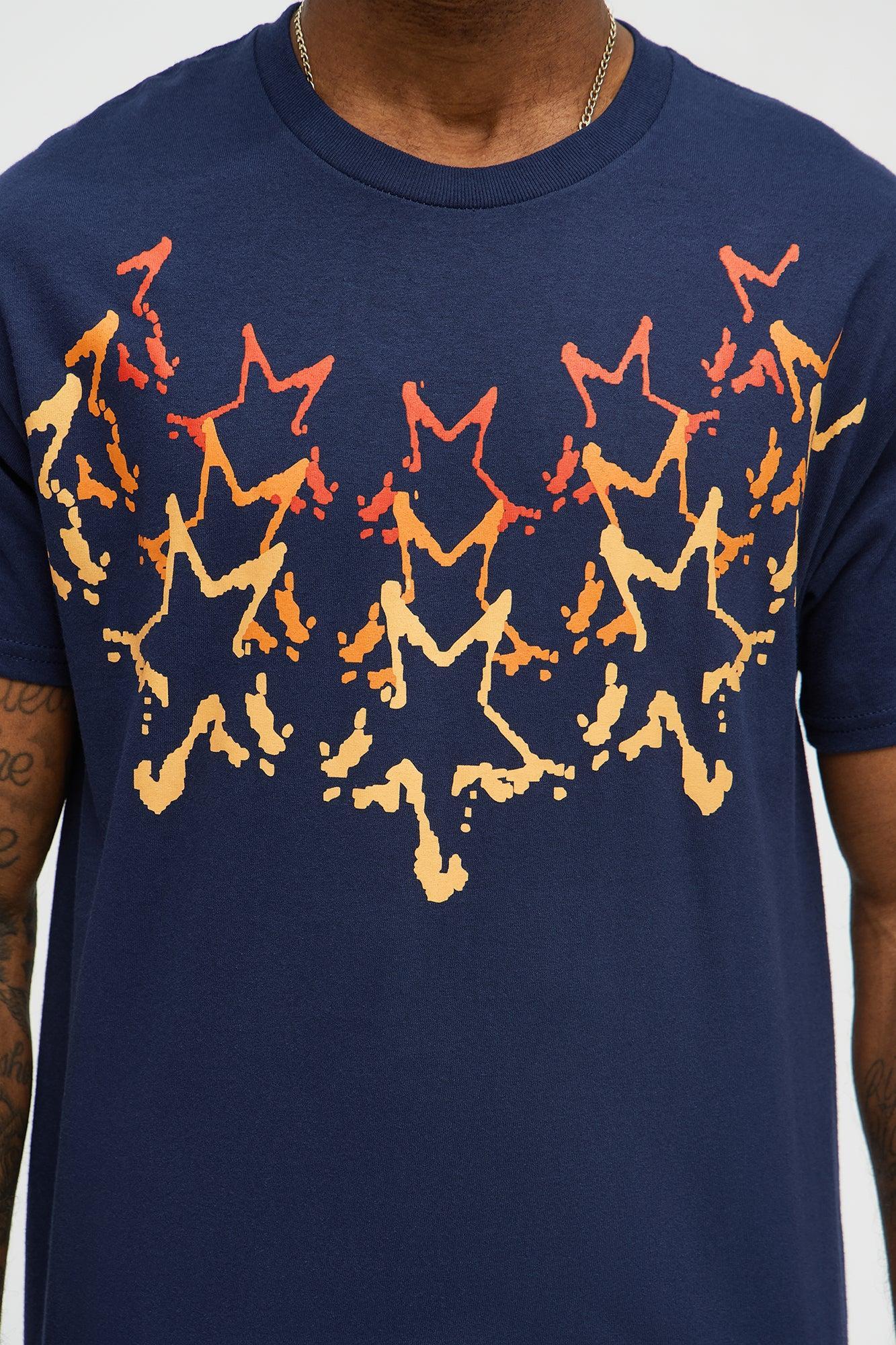 Stars Align Short Sleeve Tee - Navy Male Product Image