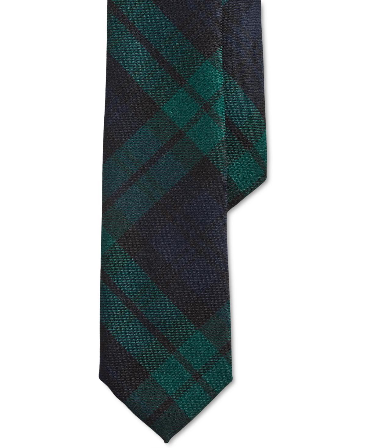 POLO RALPH LAUREN Black Watch Tartan Tie In Navy Product Image