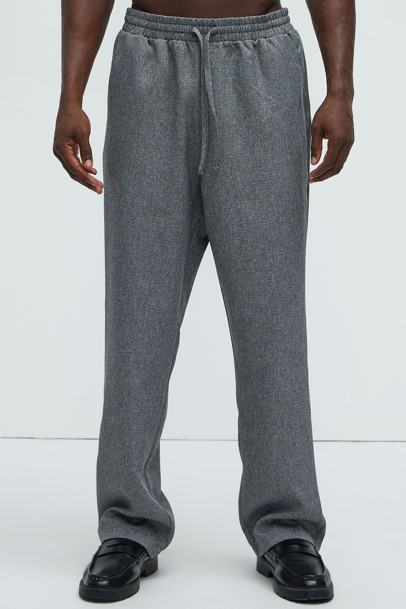 Kerr Straight Pants - Grey Product Image