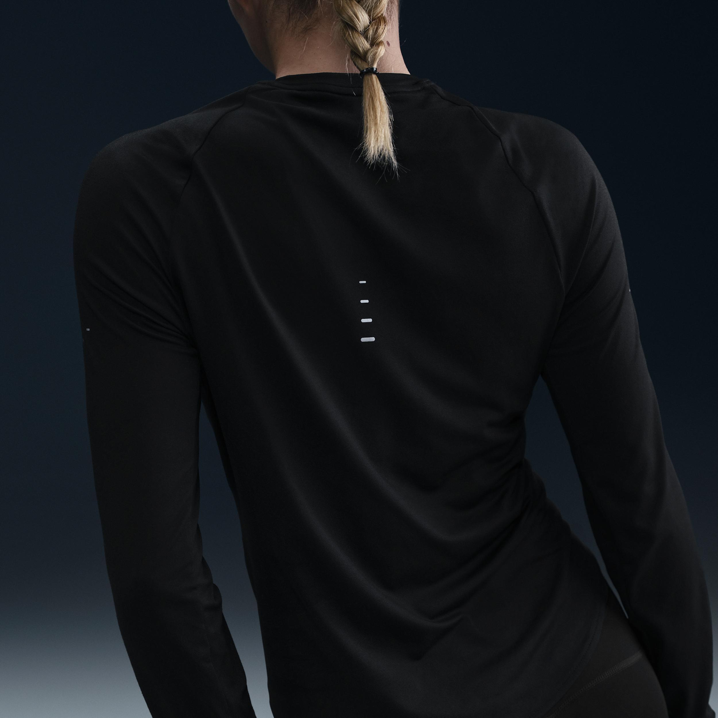 Nike Women's Swift Dri-FIT UV Long-Sleeve Crew-Neck Running Top Product Image