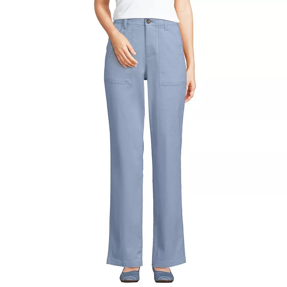 Women's Lands' End High Rise Chino Utility Pants,  Product Image