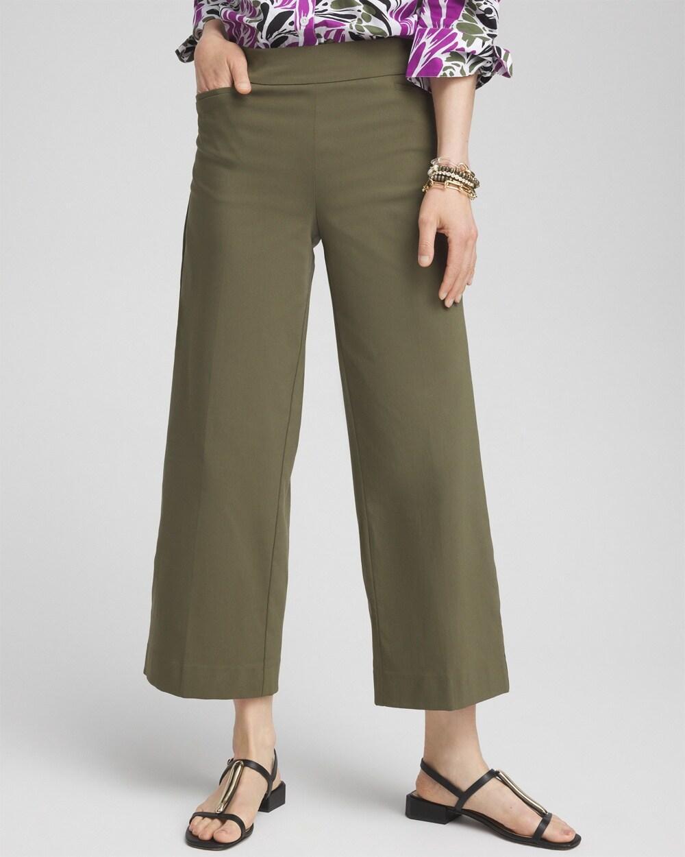 Women's Brigitte Wide Leg Cropped Pants Product Image