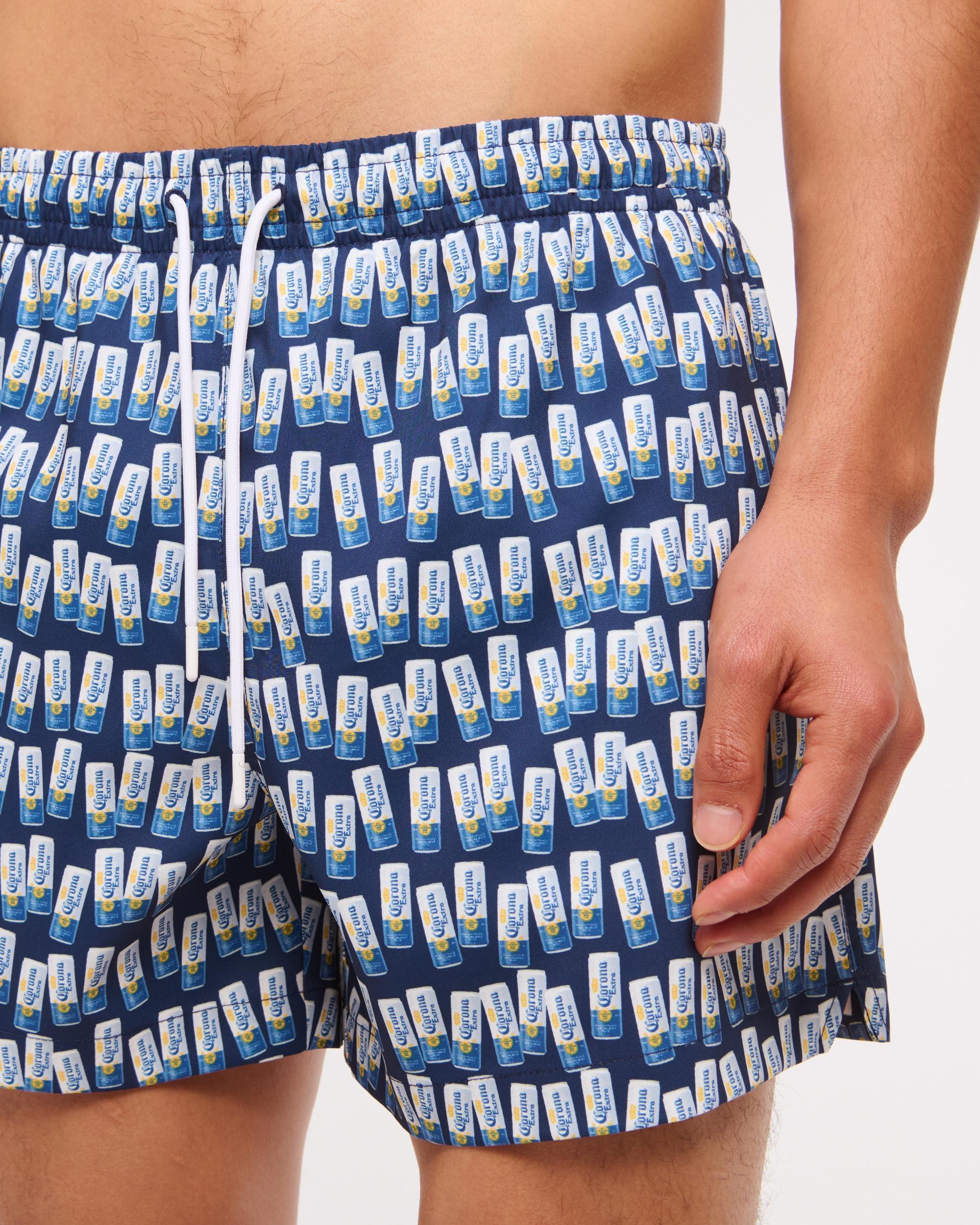 Pull-On Micro-Seersucker Swim Trunk Product Image