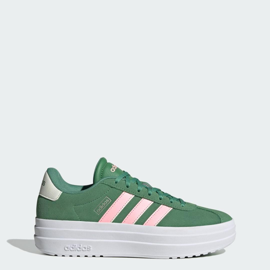 adidas VL Court Bold Shoes Preloved Green 9.5 Womens Product Image