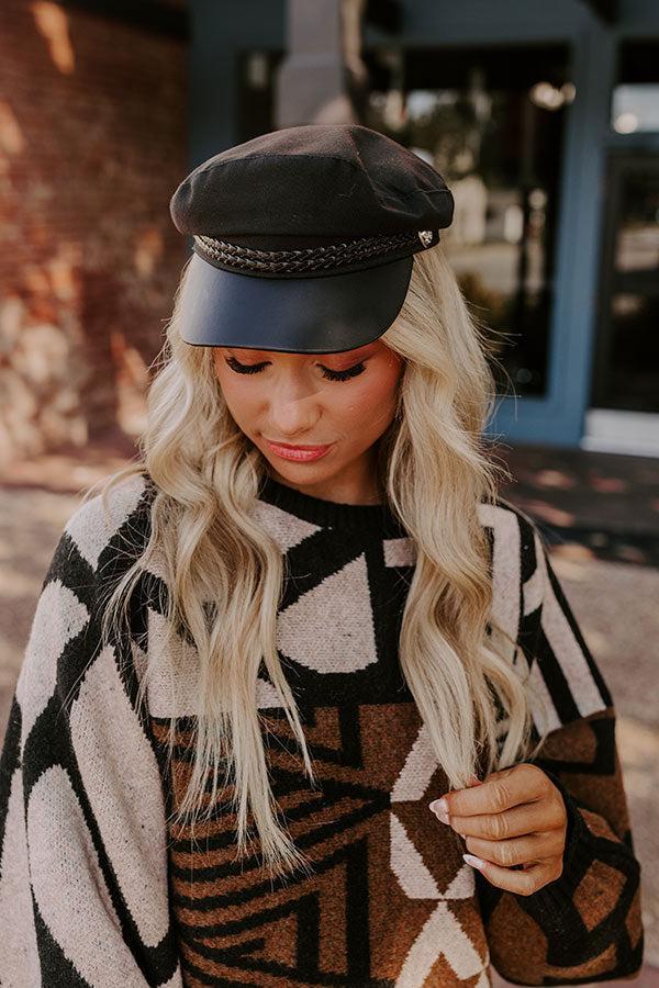 NYC Bound Cabbie Hat in Black Product Image