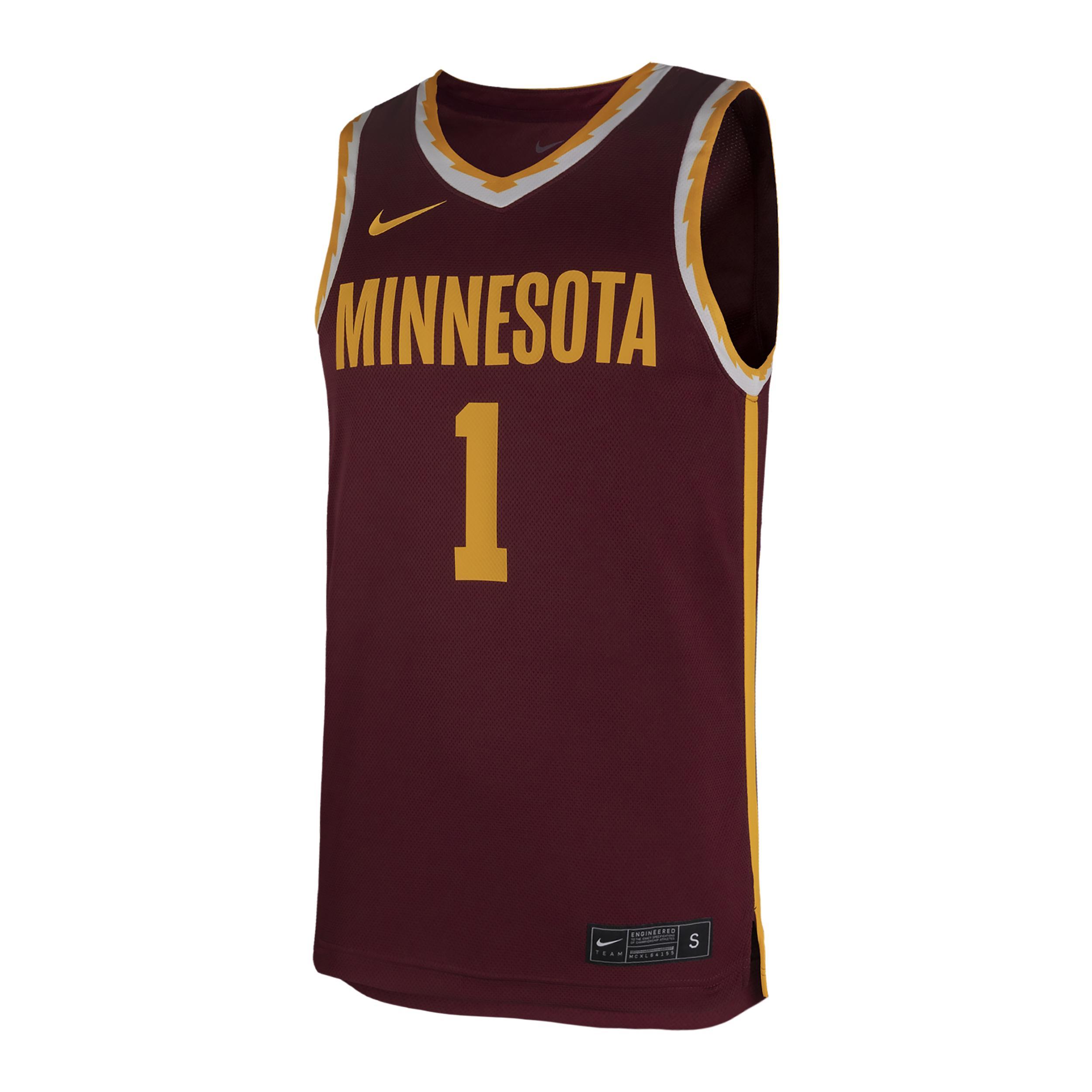 Minnesota Nike Mens College Basketball Jersey | P32818J480-MIN Product Image