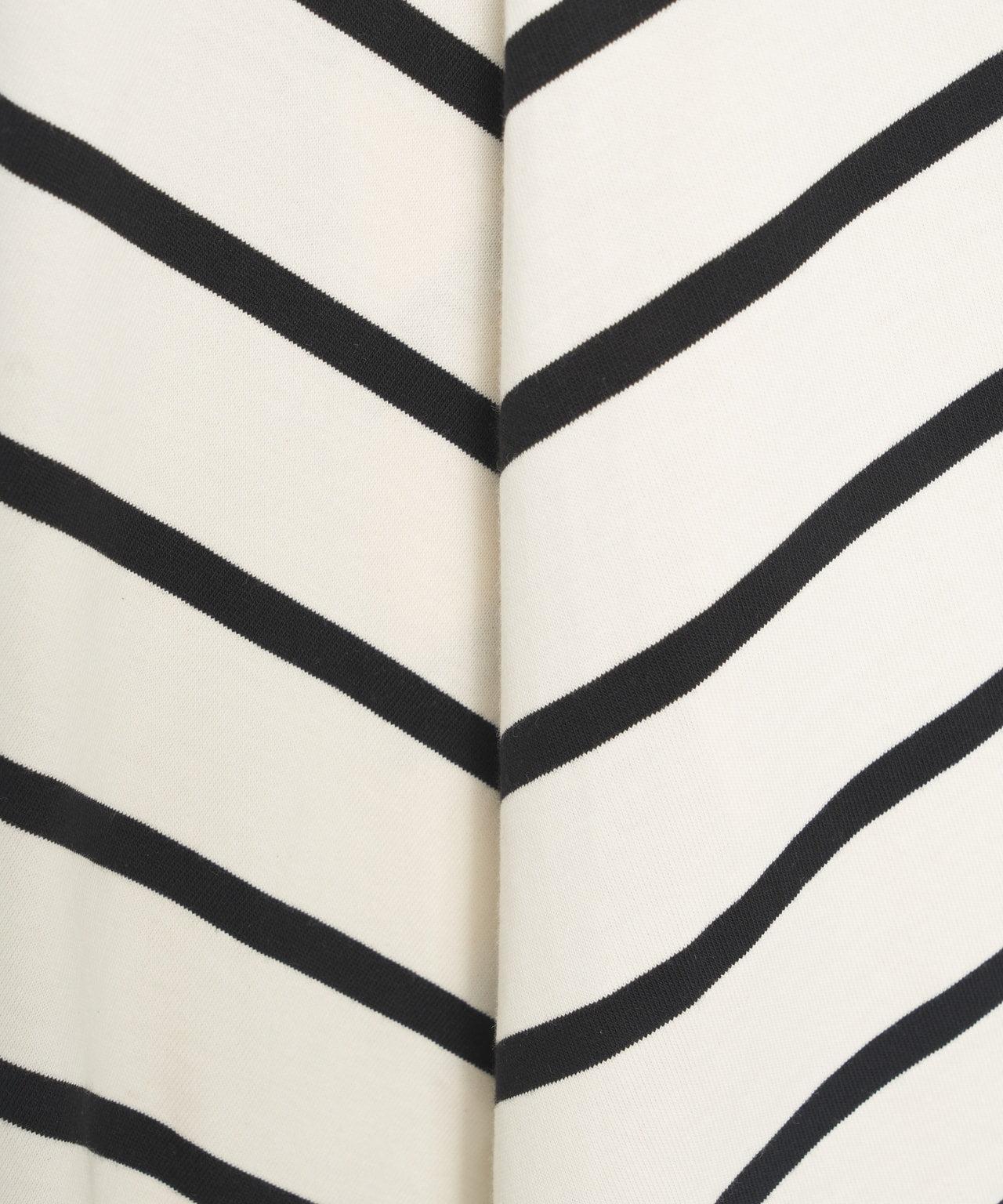 Striped asymmetrical top Product Image