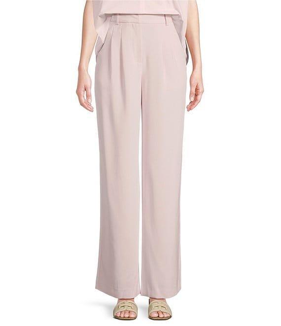 French Connection Harry Suiting High Waisted Coordinating Wide Leg Pants Product Image