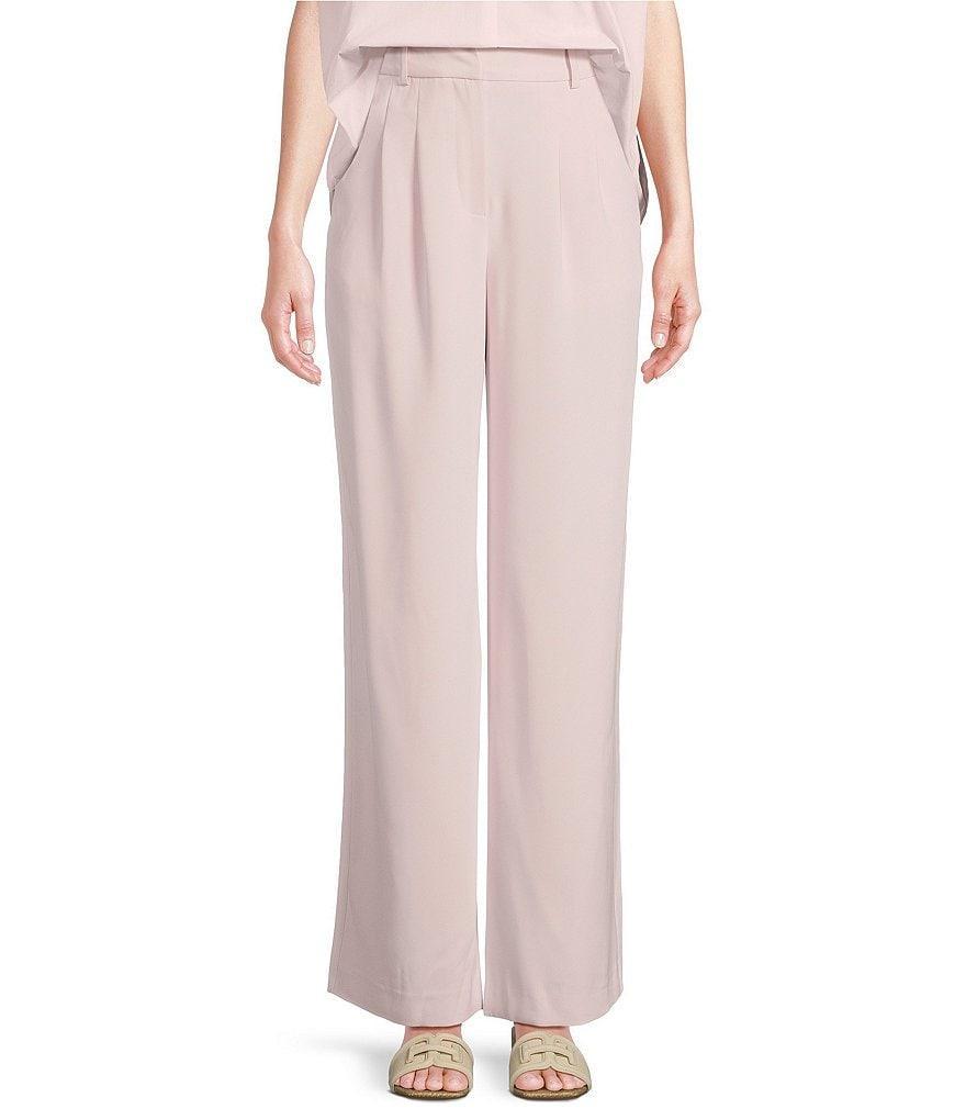 French Connection Harry Suiting High Waisted Coordinating Wide Leg Pants Product Image