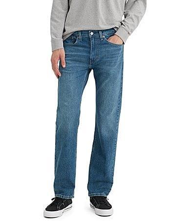 Men's Levi's® 505™ Regular Fit Eco-Ease Stretch Jeans, Size: 40X30, Nail Loop Knot Product Image