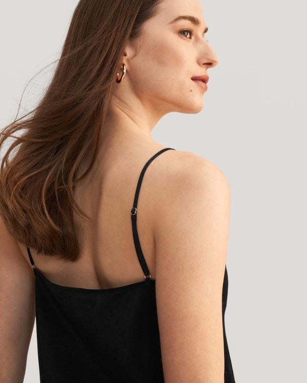 Gentle V Neck Silk Camisole Product Image