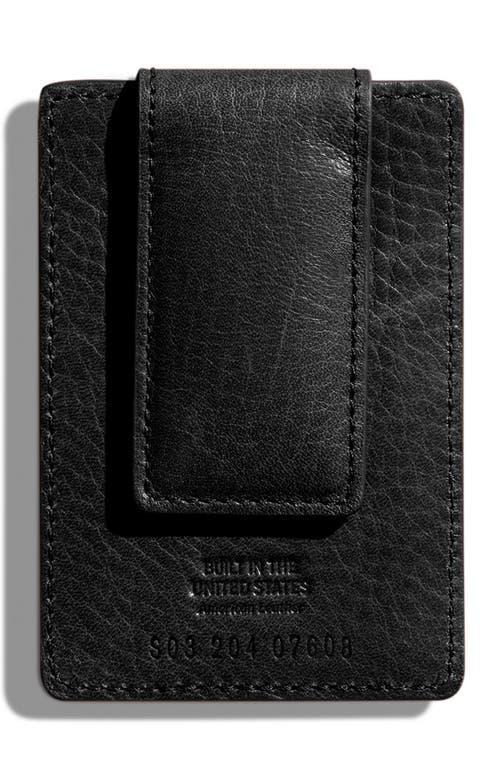 Men's Navigator Leather Magnetic Money Clip Wallet Product Image