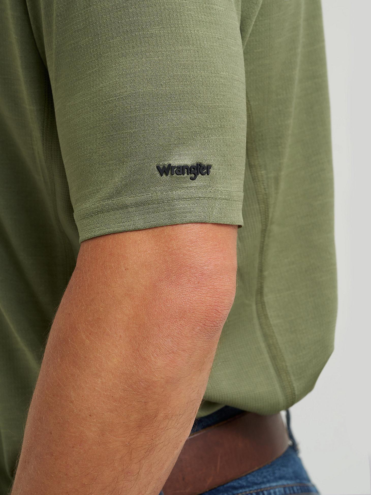 Men's Wrangler Performance Polo in Olive Product Image
