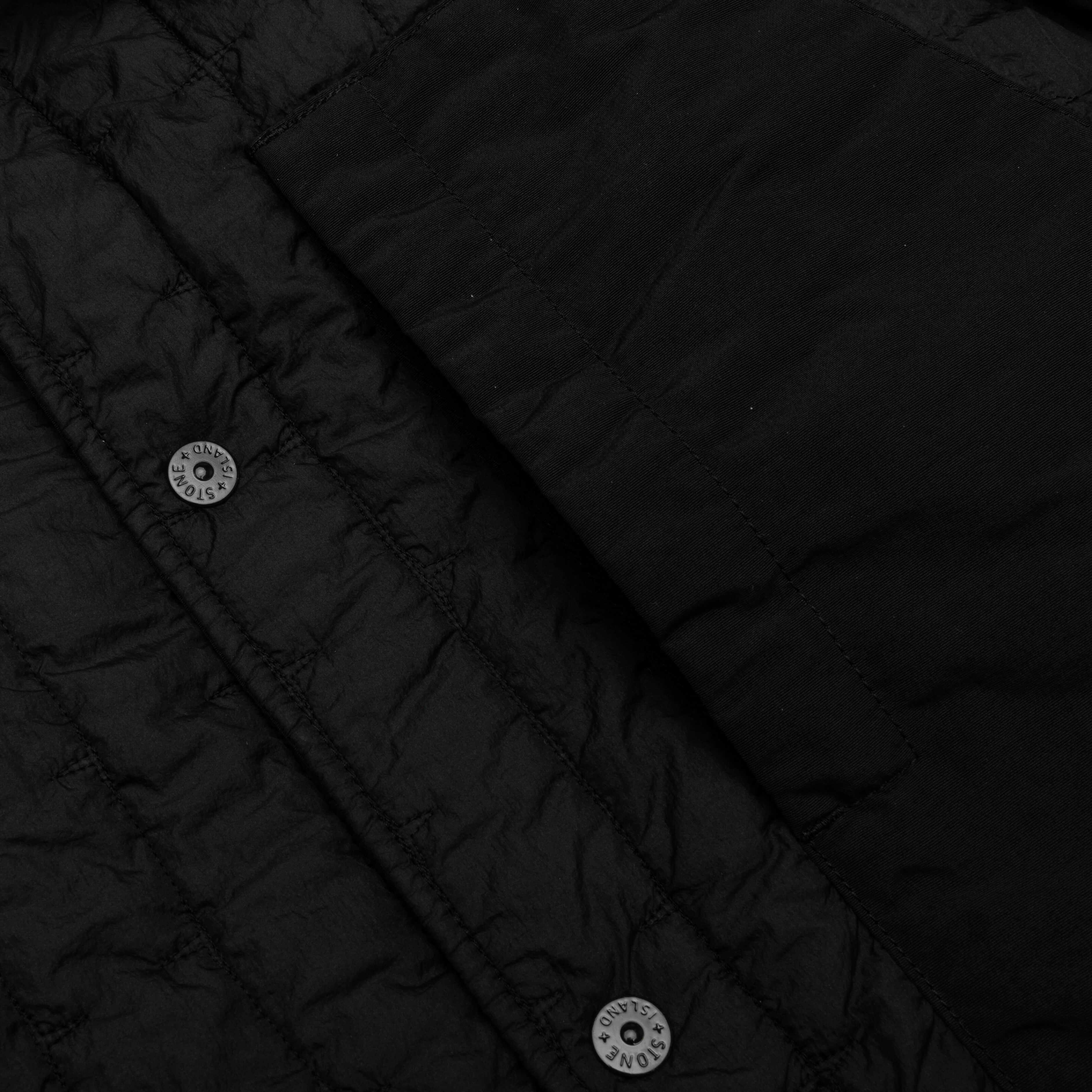 Quilted Nylon Stella Jacket - Black Male Product Image