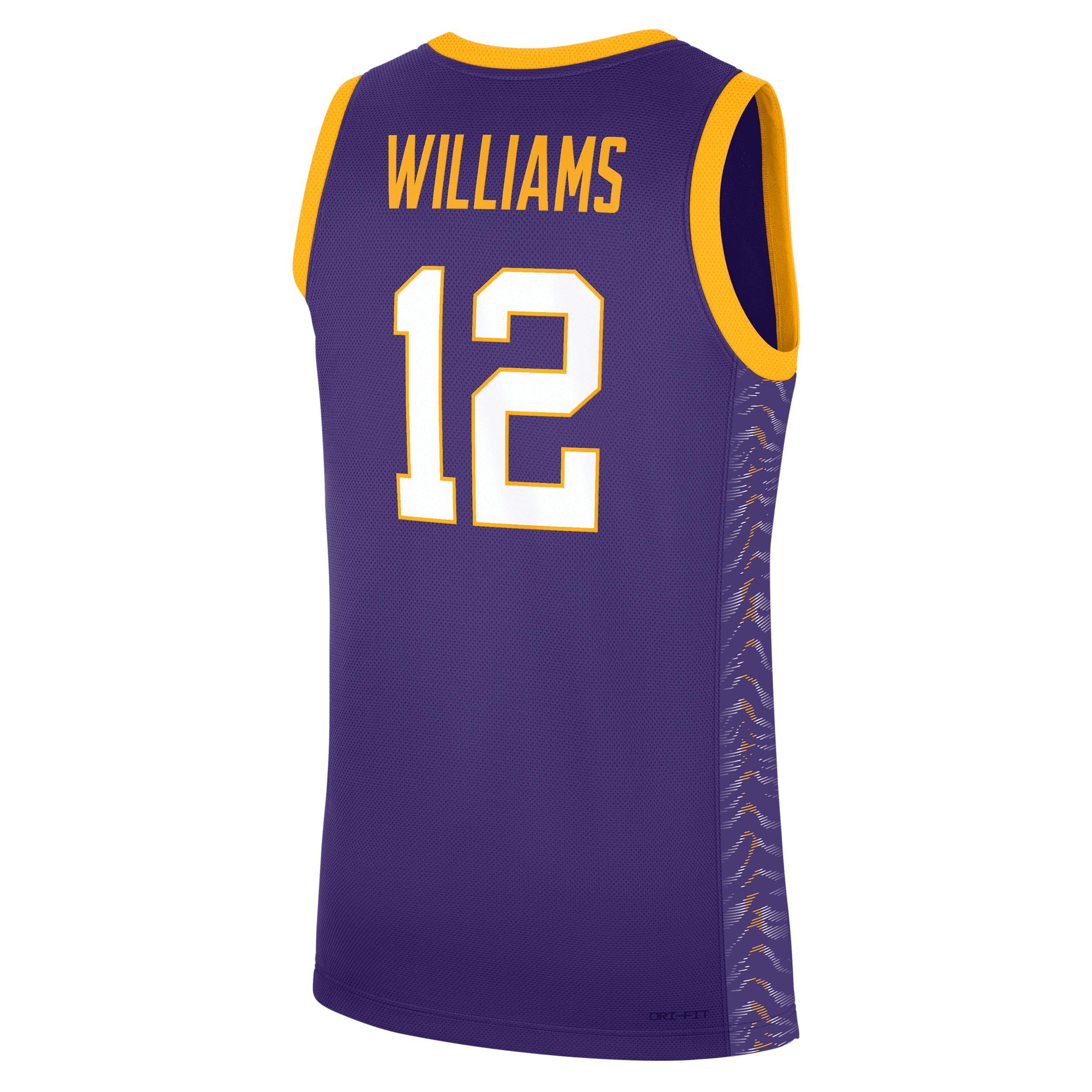 Mikaylah Williams LSU Tigers Replica Nike Mens College Basketball Jersey | NCBJ0E5ZN8M-0V4 Product Image