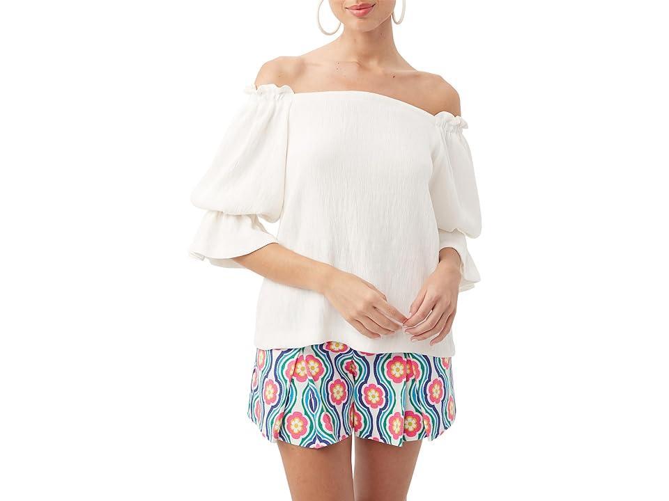 Womens Antu Pliss Off-The-Shoulder Top Product Image