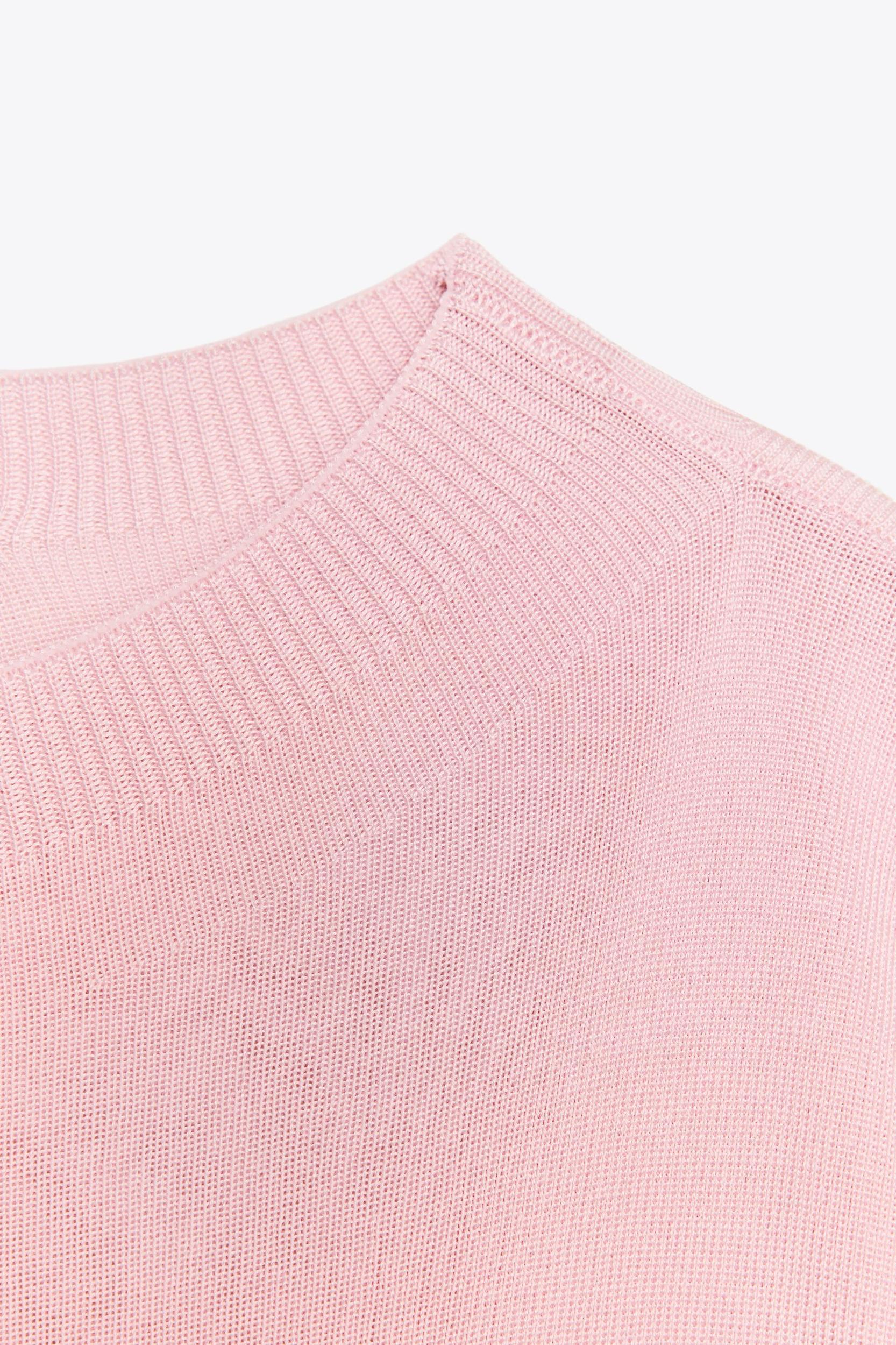 WIDE SLEEVE KNIT TOP Product Image
