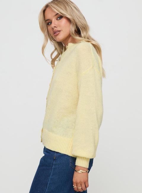 Sunbeam Cardigan Yellow Product Image