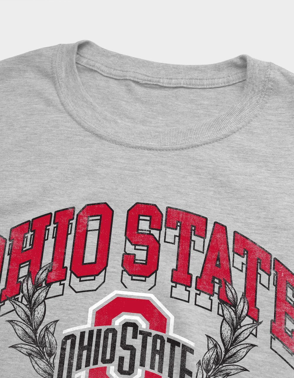 THE OHIO STATE UNIVERSITY Buckeyes Spirit Collection Block Text Mens Tee Product Image