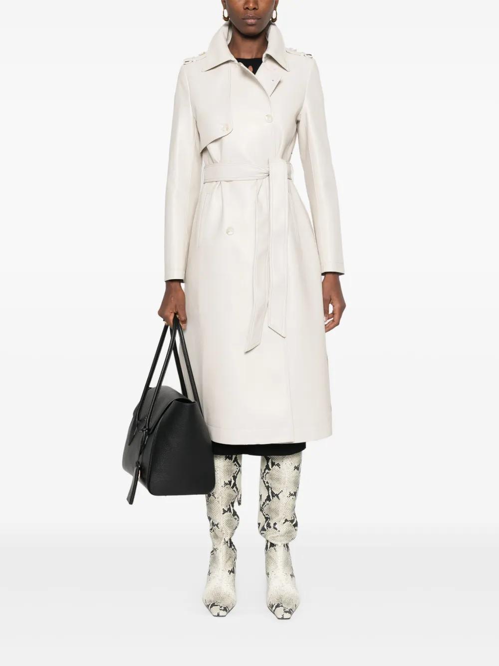 coated trench coat Product Image