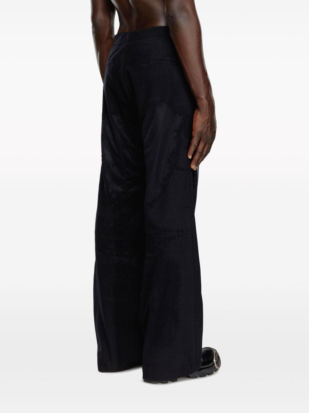 P-stanly-a Straight-leg Trousers In Black Product Image