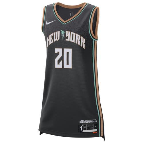 Sabrina Ionescu Liberty Explorer Edition Nike Womens Dri-FIT WNBA Victory Jersey Product Image