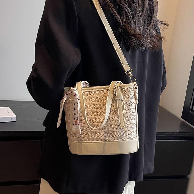 Woven Bucket Bag Product Image