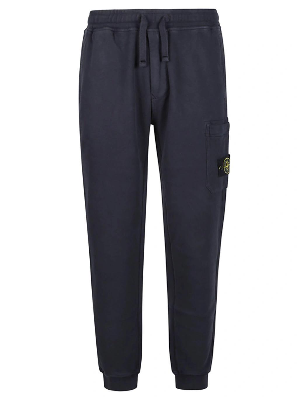 STONE ISLAND Track Pant In Blue Product Image