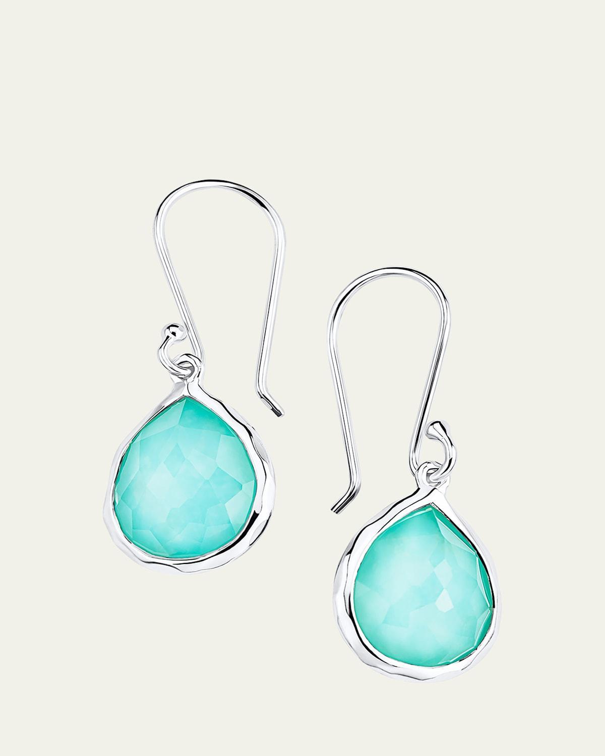 Mini Teardrop Earrings in Sterling Silver Product Image