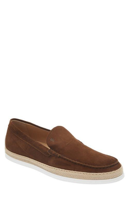 Mens Suede Espadrille Loafers Product Image