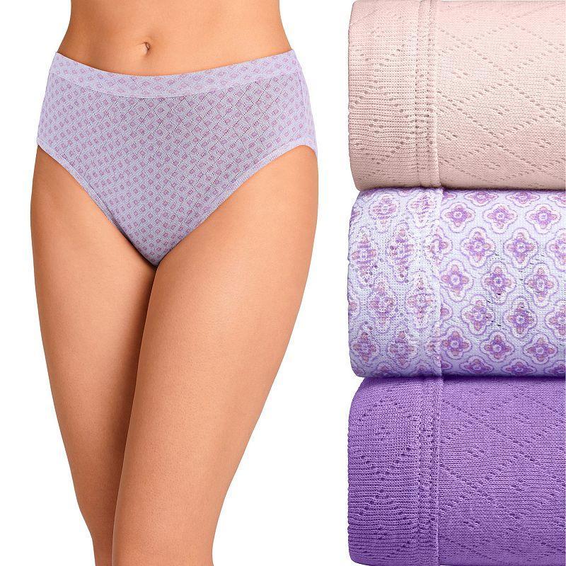 Womens Jockey Elance Breathe 3-pack French Cut Panty Set 1541 Product Image