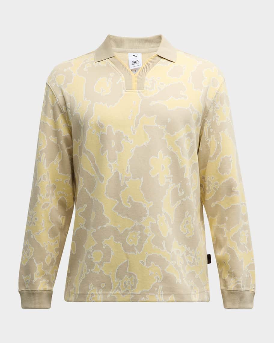 x P.A.M. Men's Floral Rugby Shirt  Product Image