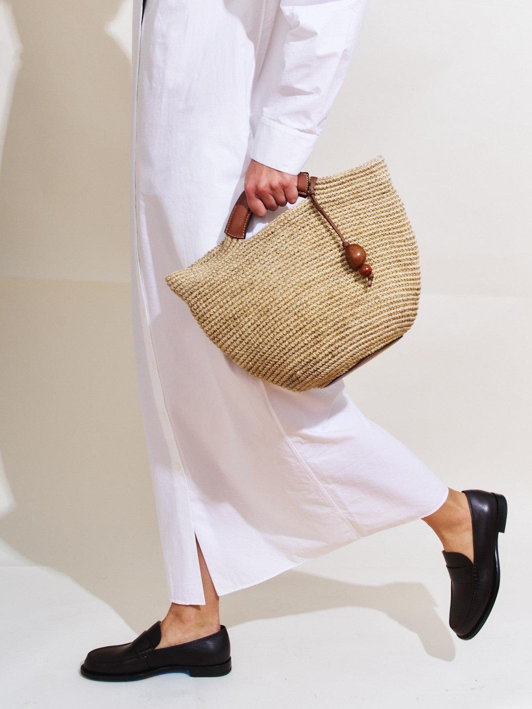The Large Woven Shopper Product Image