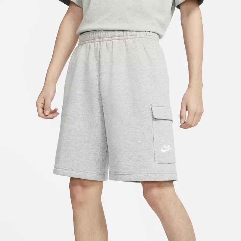 Nike Mens Nike Cargo Club Shorts - Mens White/Midnight Navy Product Image