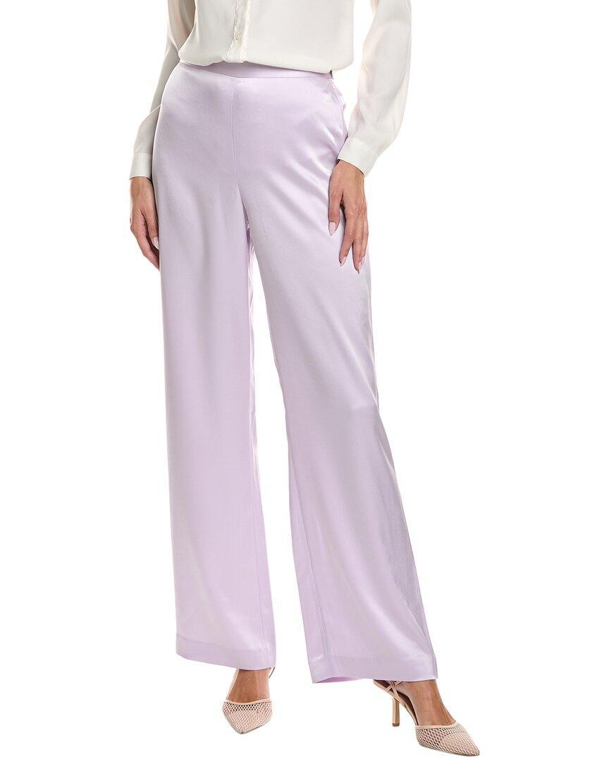 ST JOHN St. John Liquid Satin Pant In Grey Product Image