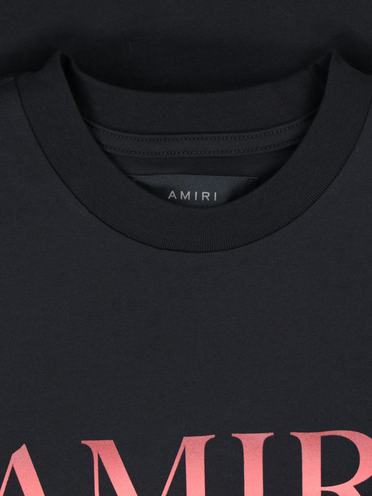 Black Gradient Core Logo T-Shirt Product Image