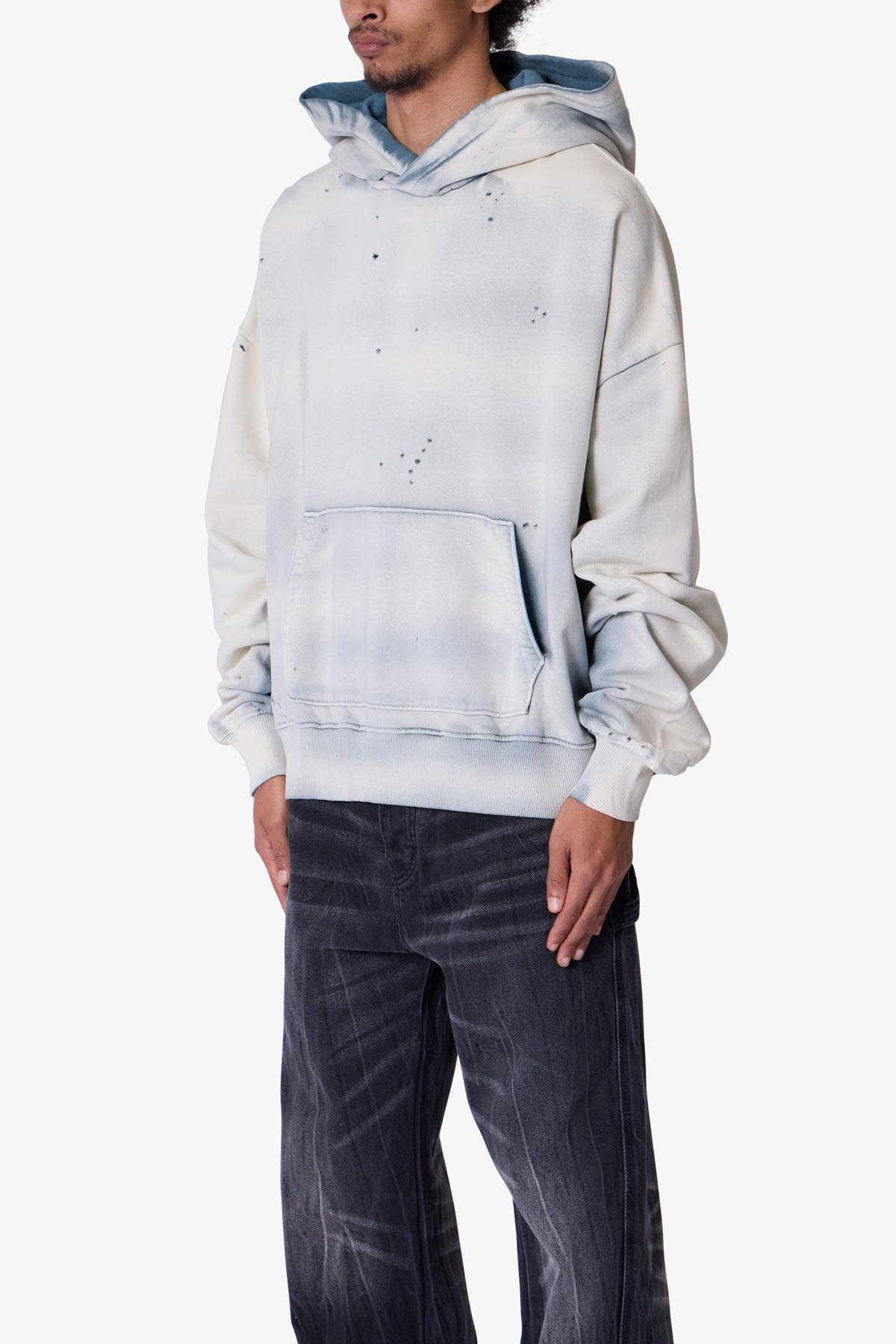 Sprayed Hoodie - Blue Product Image